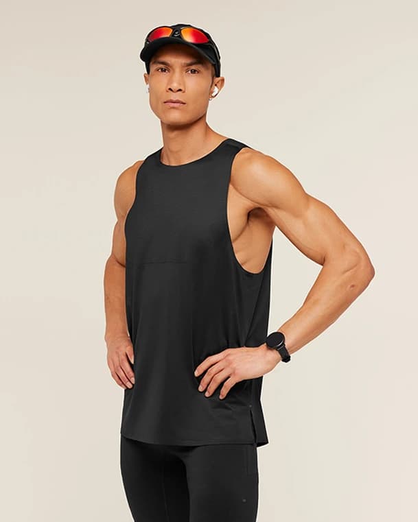 Training Tank Top Black - View 4