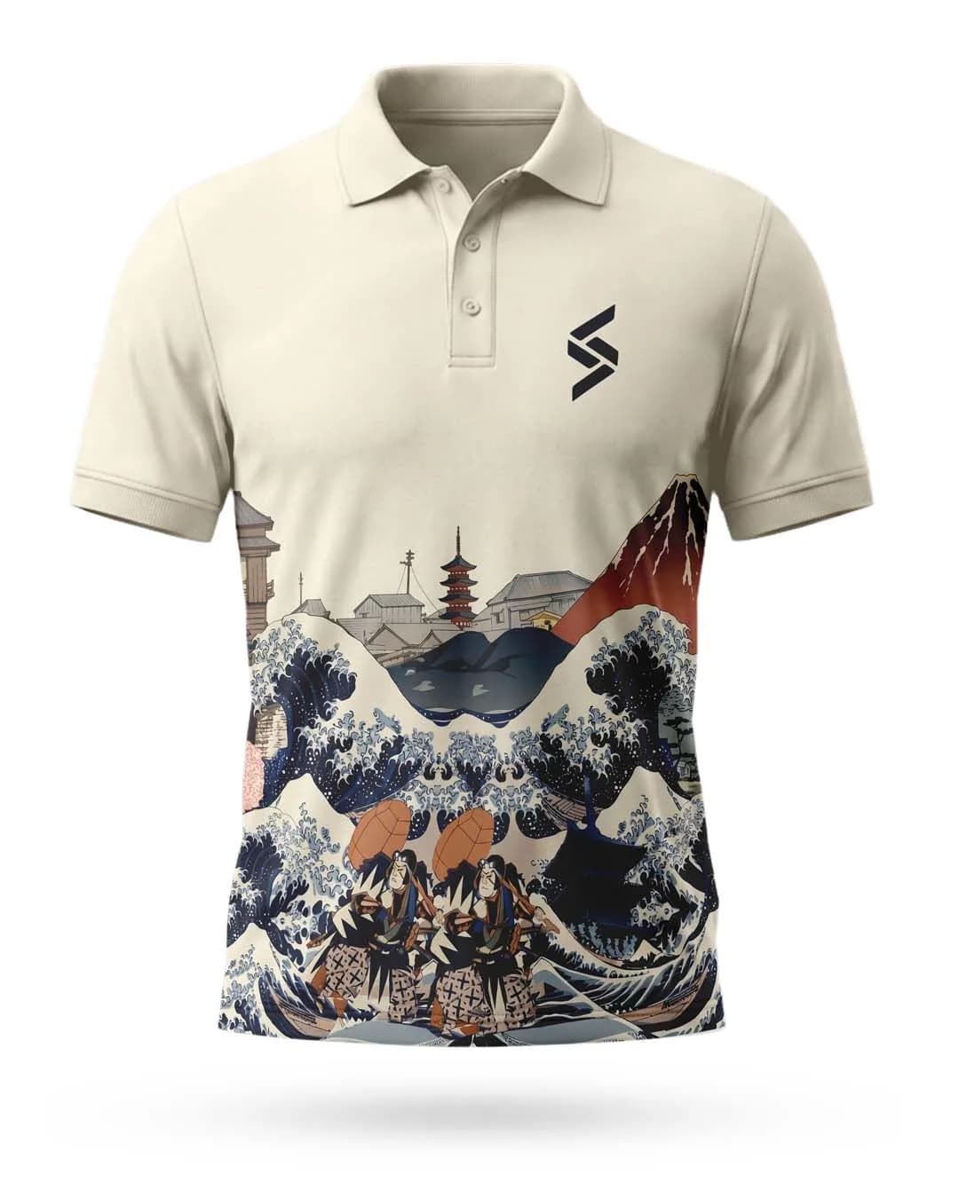 Chinese City Golf Polo