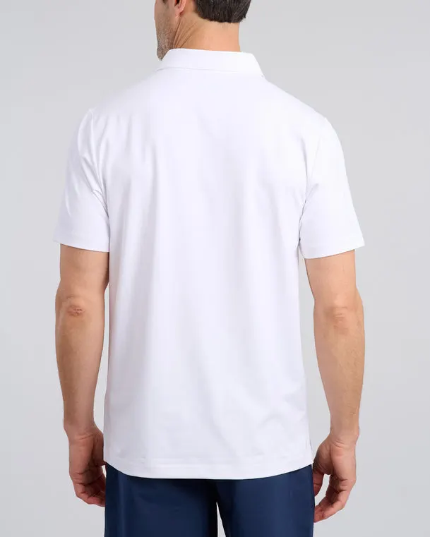 Classic Men's White Polo