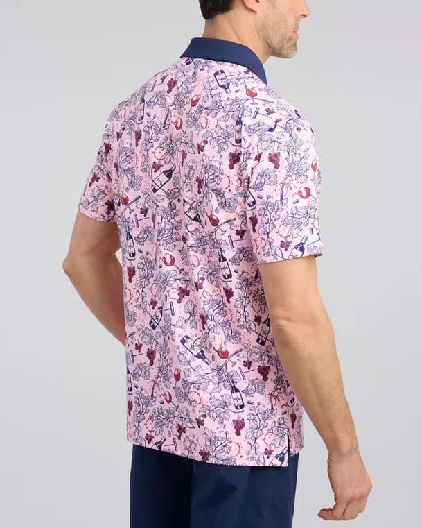 Pink Golf Polo Shirt