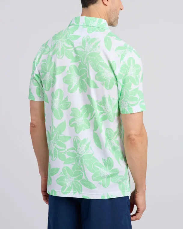 Green Leaf Golf Polo Shirt