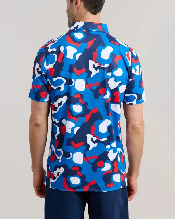 Camo Golf Polo Shirt