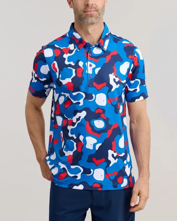 Camo Golf Polo Shirt