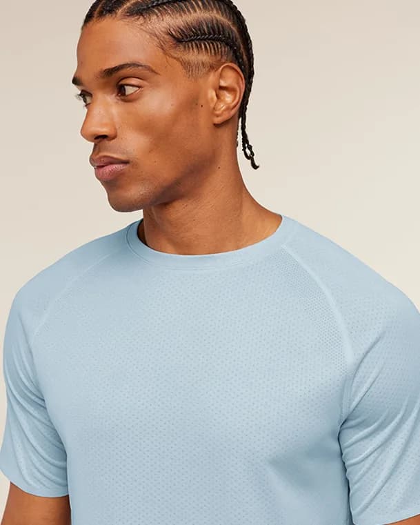 Hybrid Engineered Jacquard T-Shirt