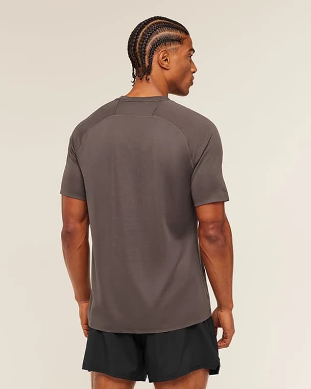 Hybrid Engineered Jacquard Raglan T-Shirt