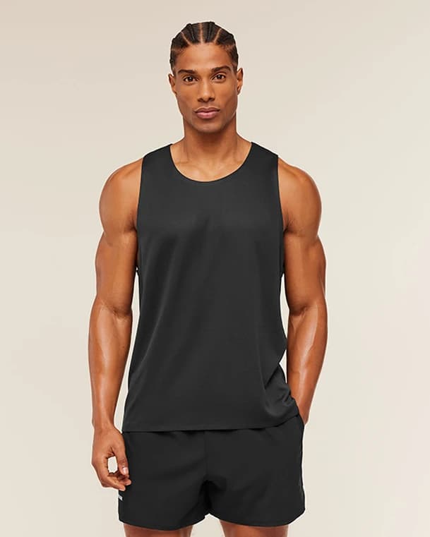 Runing Tank Top Black