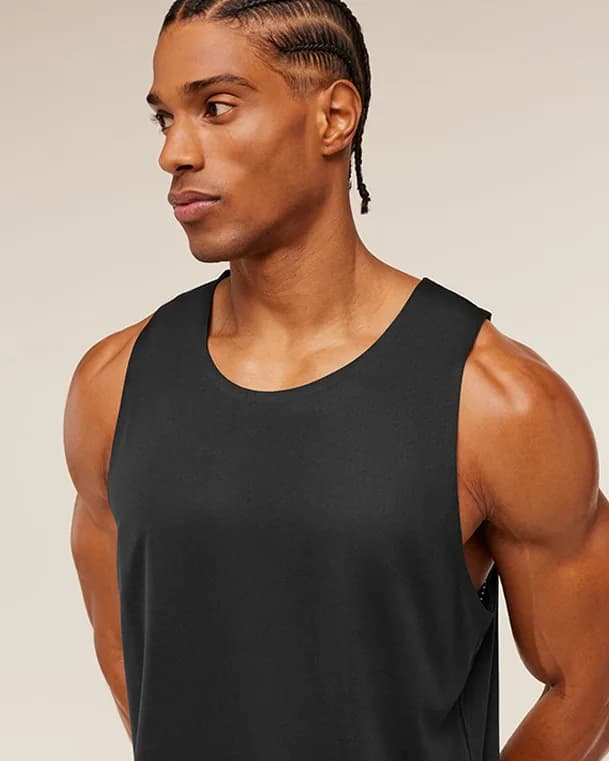 Runing Tank Top Black