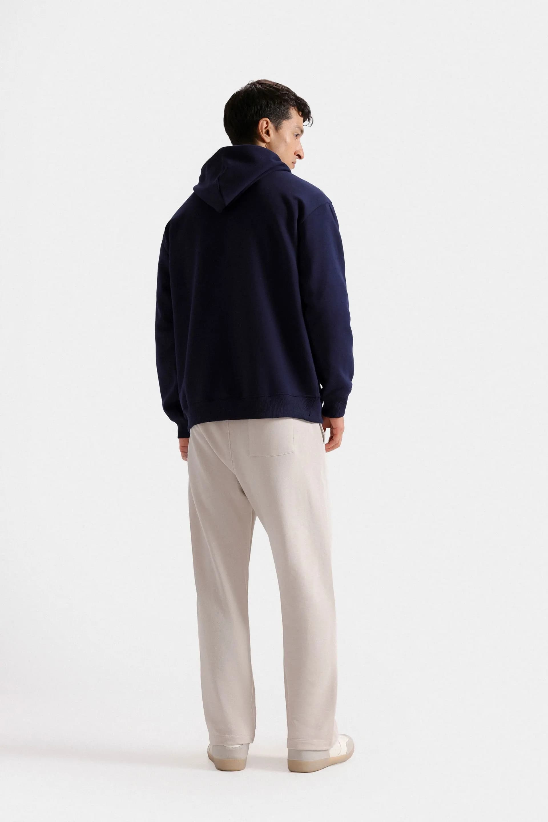 Navy Blue Hoodie - View 4