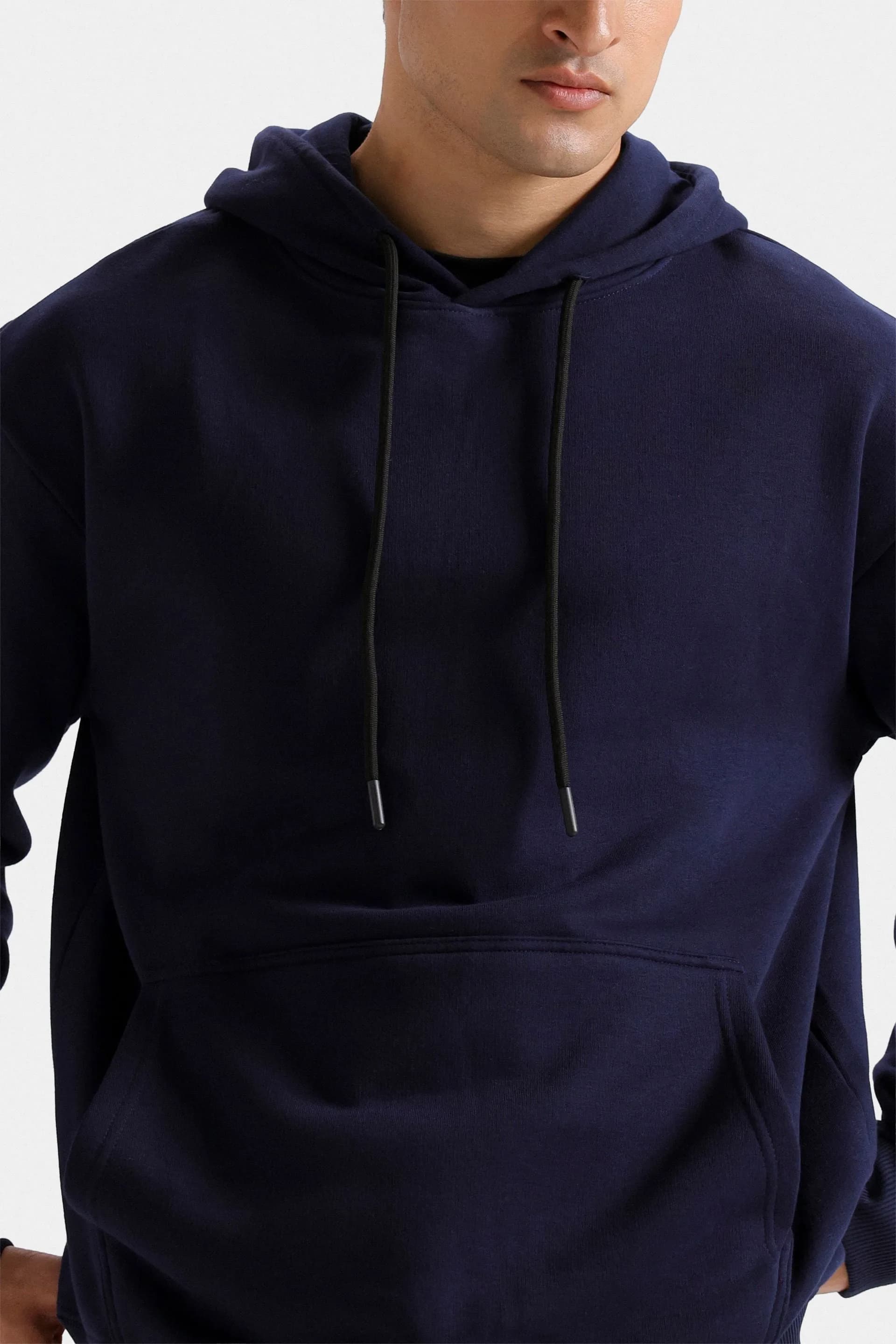 Navy Blue Hoodie - View 2