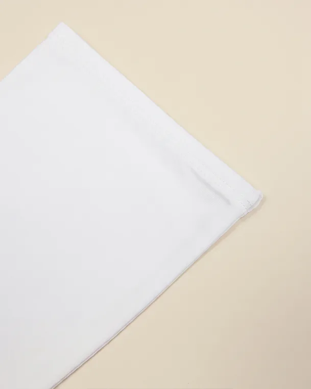 Golf White Arm Sleeves - View 4