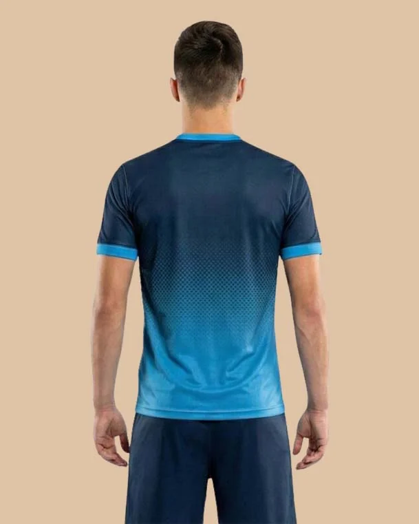 Blue Ombre Training Football Shirt